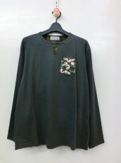 画像4: ＜50%off＞santa fe/迷彩スカルキーネックTシャツ (4)