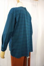画像4: ＜30％off＞ROBE（ローブ）/キーネックストライプPO（BLUE FRONCE） (4)