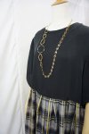 画像4: ＜30％off＞ROSIER/ダークマドラスワンピース (4)