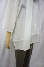 画像8: ＜30％off＞ROSIER/シルキータイプライターフーデッドシャツ (8)