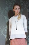 画像1: ＜30％off＞ROSIER/マイヴィスコットン7分袖PO (1)