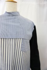 画像2: ＜20％off＞ROSIER/コットンボイルストライプブラウス (2)