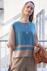画像1: ＜20％off＞ROSIER/TRシルキーベアジャージー×ドットPO (1)