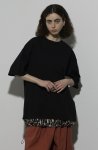 画像1: ROSIER/デヴォープリントドッキングTシャツ (1)