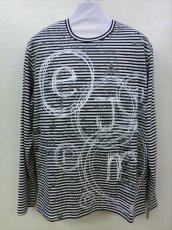 画像1: ＜50%off＞ ボーダーグラフティーTシャツ (1)