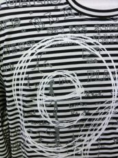 画像2: ＜50%off＞ ボーダーグラフティーTシャツ (2)