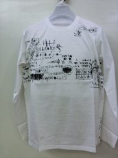 画像1: ＜50%off＞santa fe/HGポイントバスキアプリントTシャツ (1)